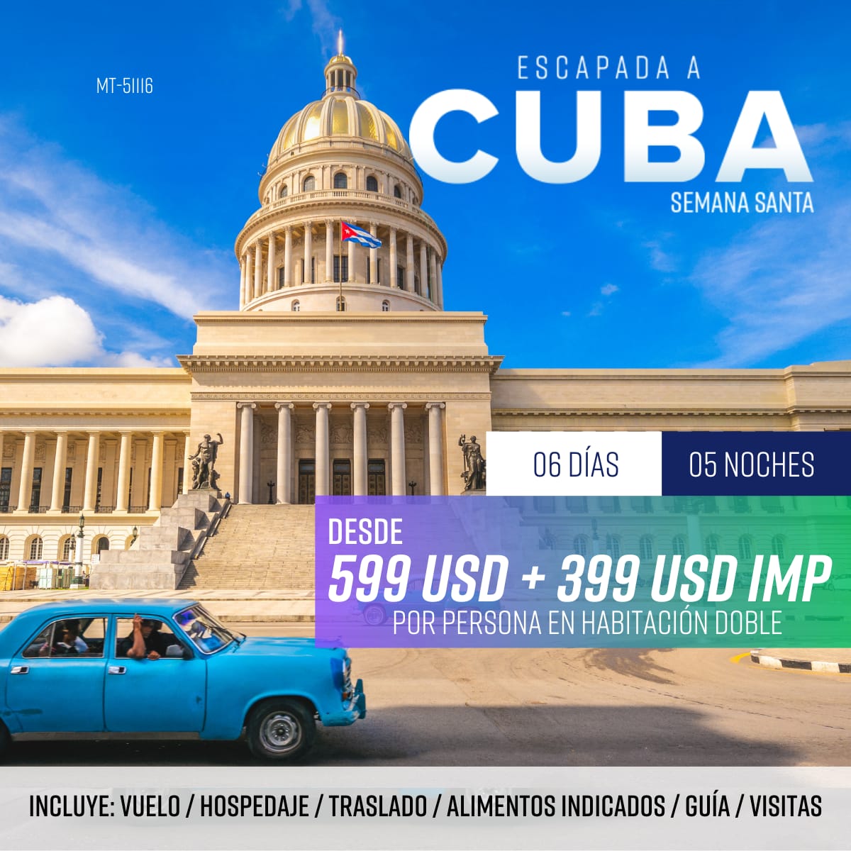 Especial viaje a Cuba